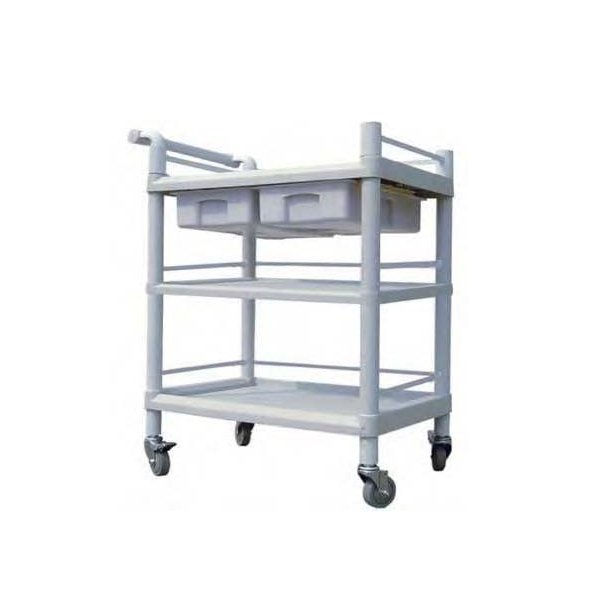 Trolley [3 Shelf 2 Draw] Plastic 1'S - Mx-Lrd product available at family pharmacy online buy now at qatar doha