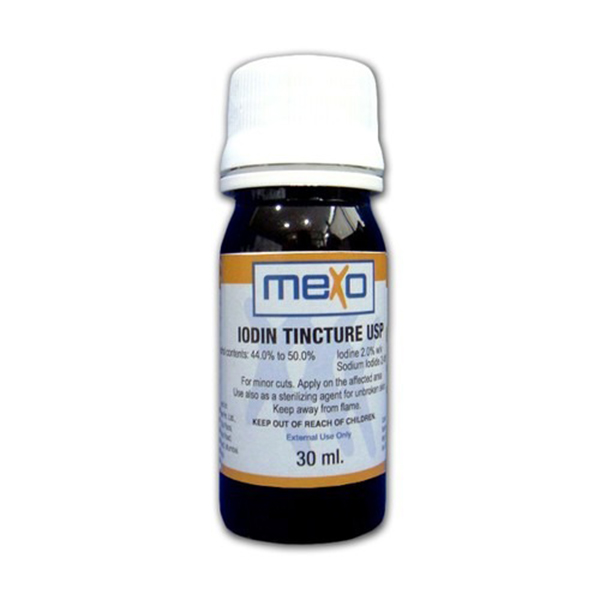 Iodine Tincture - Mexo Available at Online Family Pharmacy Qatar Doha