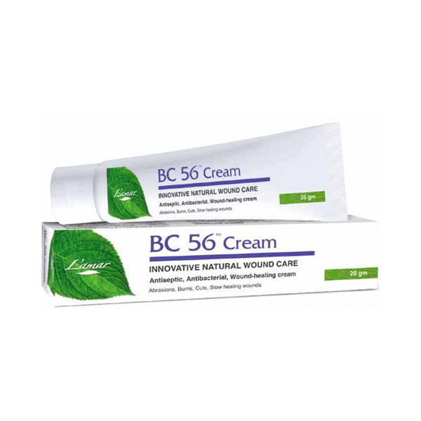 Bc 56 Cream 20Gm For Burn & Cut - Lamar product available at family pharmacy online buy now at qatar doha