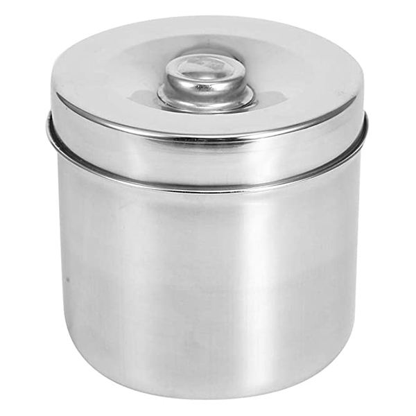 Gauze Pot Stainless Steel - Lrd Available at Online Family Pharmacy Qatar Doha