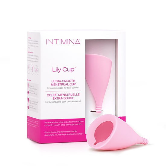 Lily Cup Ultra Smooth Menstrual Cup [size-a] #6406 - Intimina Available at Online Family Pharmacy Qatar Doha