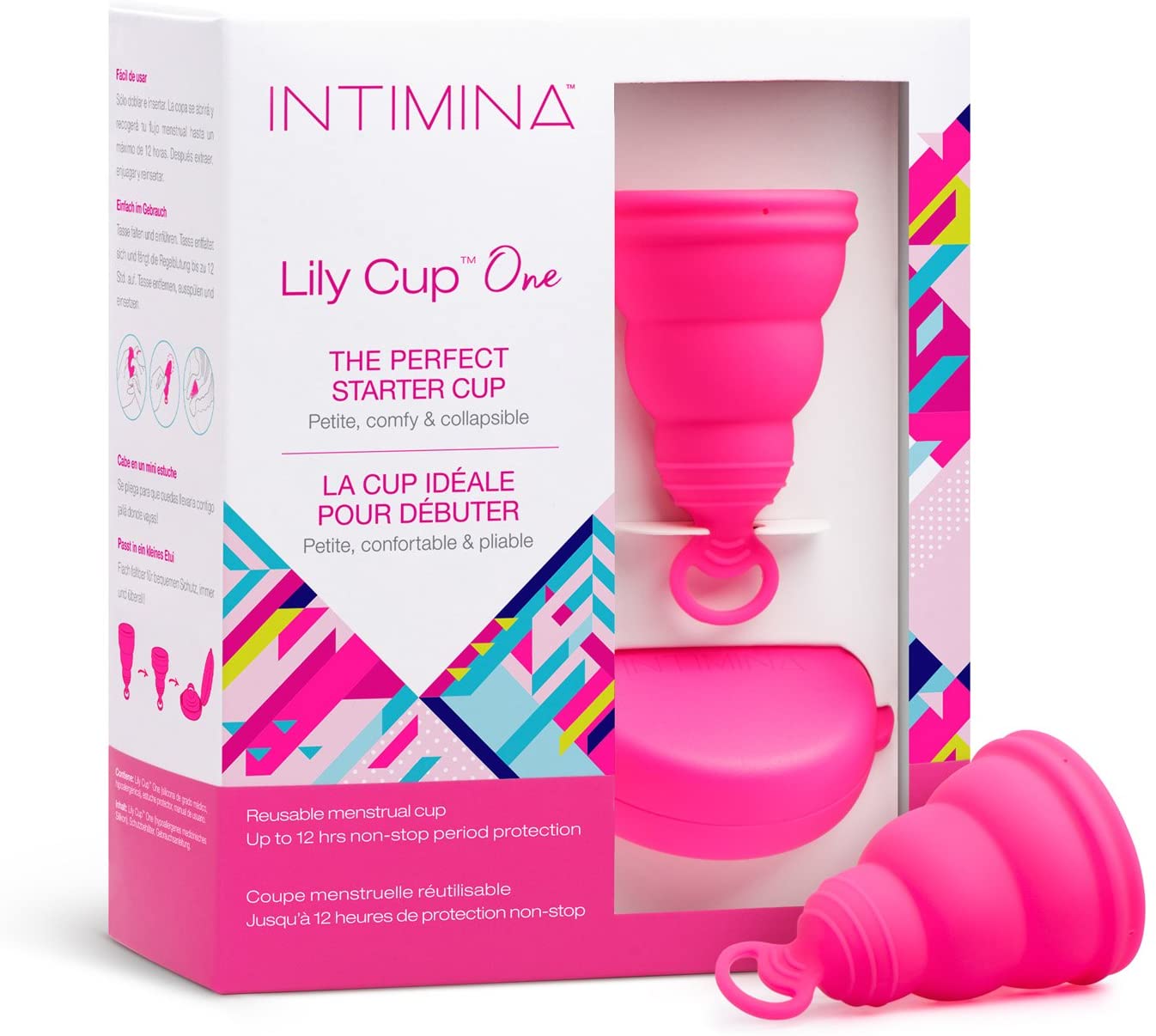 Lily Cup One The Perfect Starter  Menstrual Cup Cup #6065 - Intimina Available at Online Family Pharmacy Qatar Doha