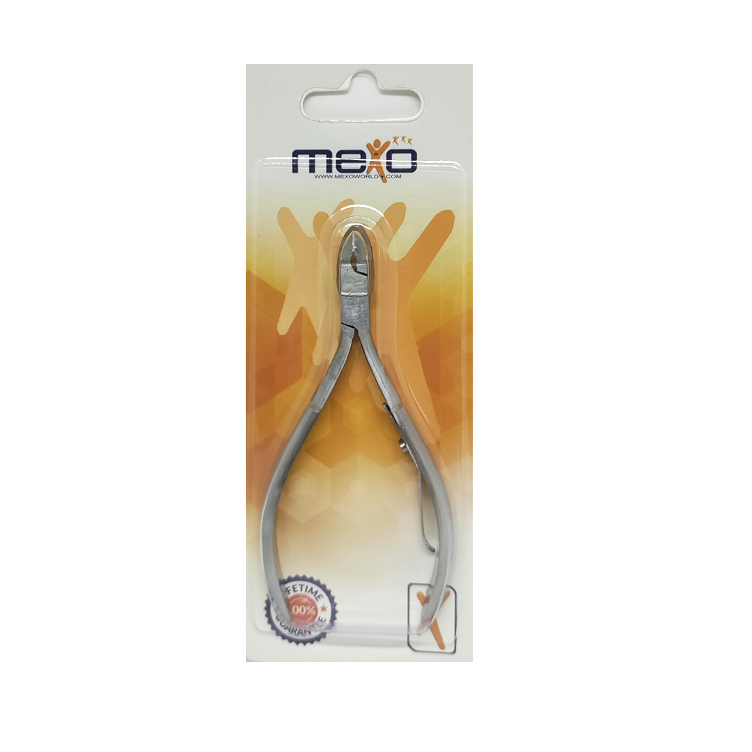 Nipper Cuticle Nipper Stainless Steel - Satin Finish 10cm [bse-1009] - Mexo Available at Online Family Pharmacy Qatar Doha