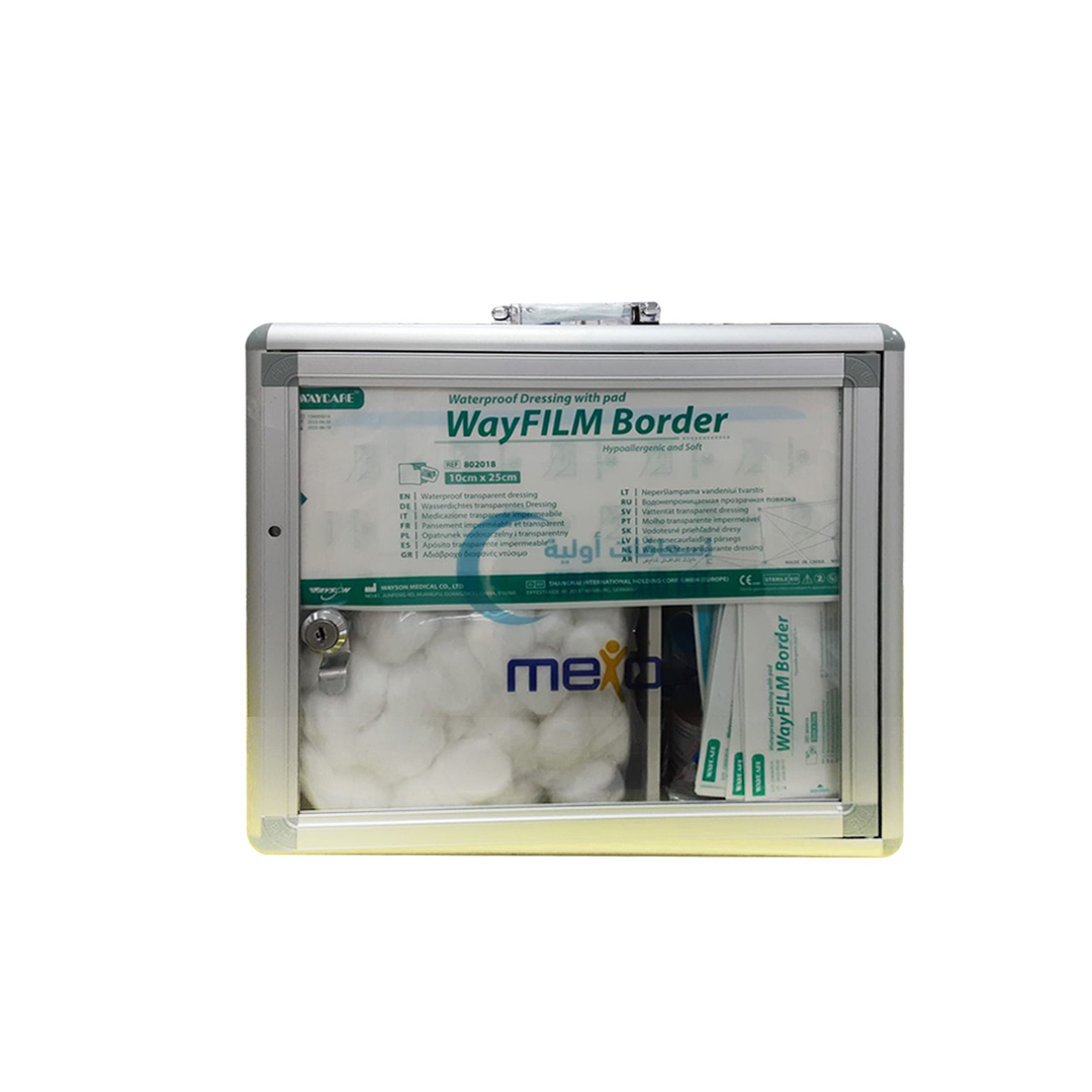 Mexo Fa Box-Metal Small Filled (25 X 11 X 29 Cm)-Trustlab Available at Online Family Pharmacy Qatar Doha