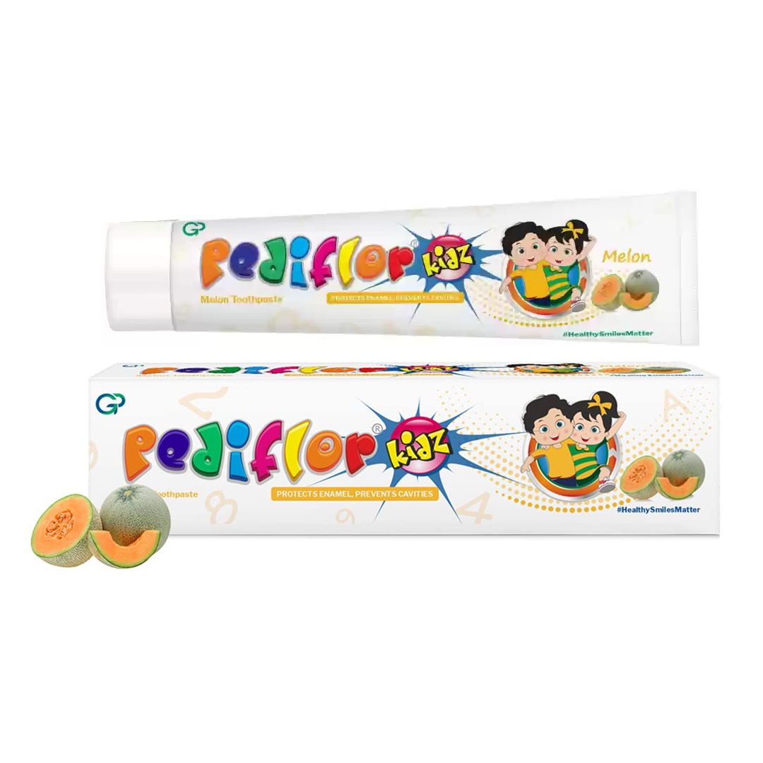 buy online Pediflor Kidz Toothpaste Melon 70gm-global Health 1  Qatar Doha