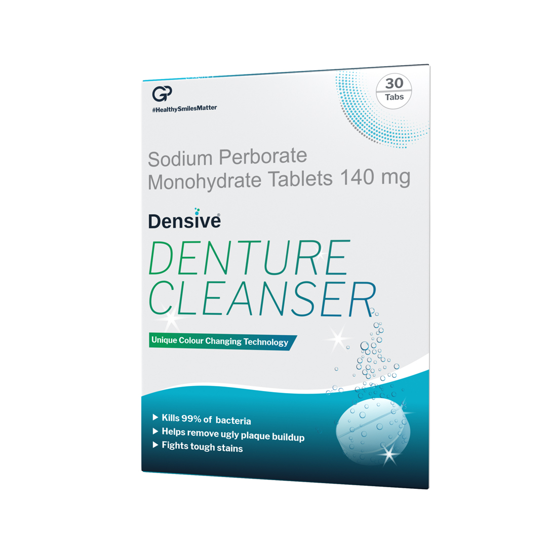 Densive Denture Cleaning Tablets 30's - Global Health Available at Online Family Pharmacy Qatar Doha