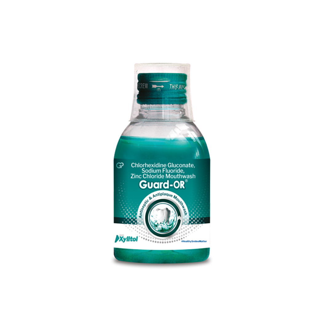 Guard Or (Chlorhexidine ) Mouth Wash 100Ml- Global Health Available at Online Family Pharmacy Qatar Doha