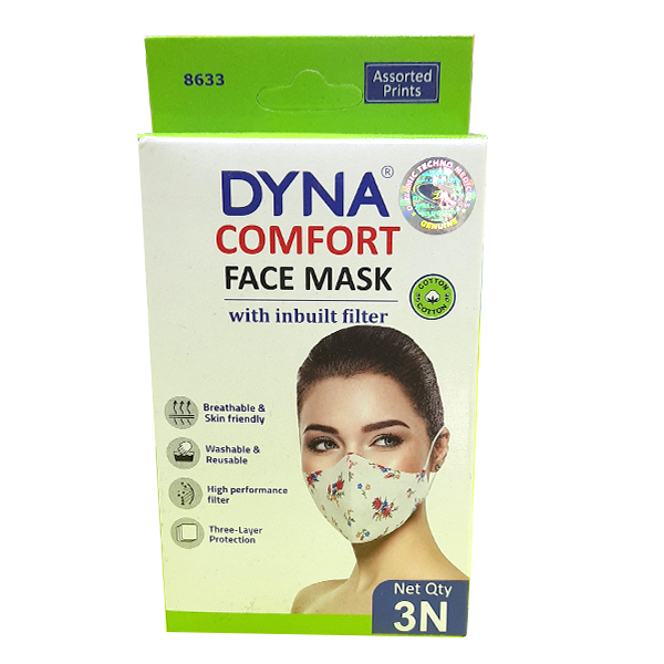 Face Mask - Comfort - Dyna Available at Online Family Pharmacy Qatar Doha