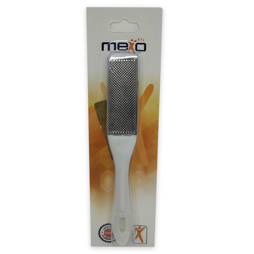 Foot Scraper Plastic Handle [bse-1306] 1's - Mexo Available at Online Family Pharmacy Qatar Doha