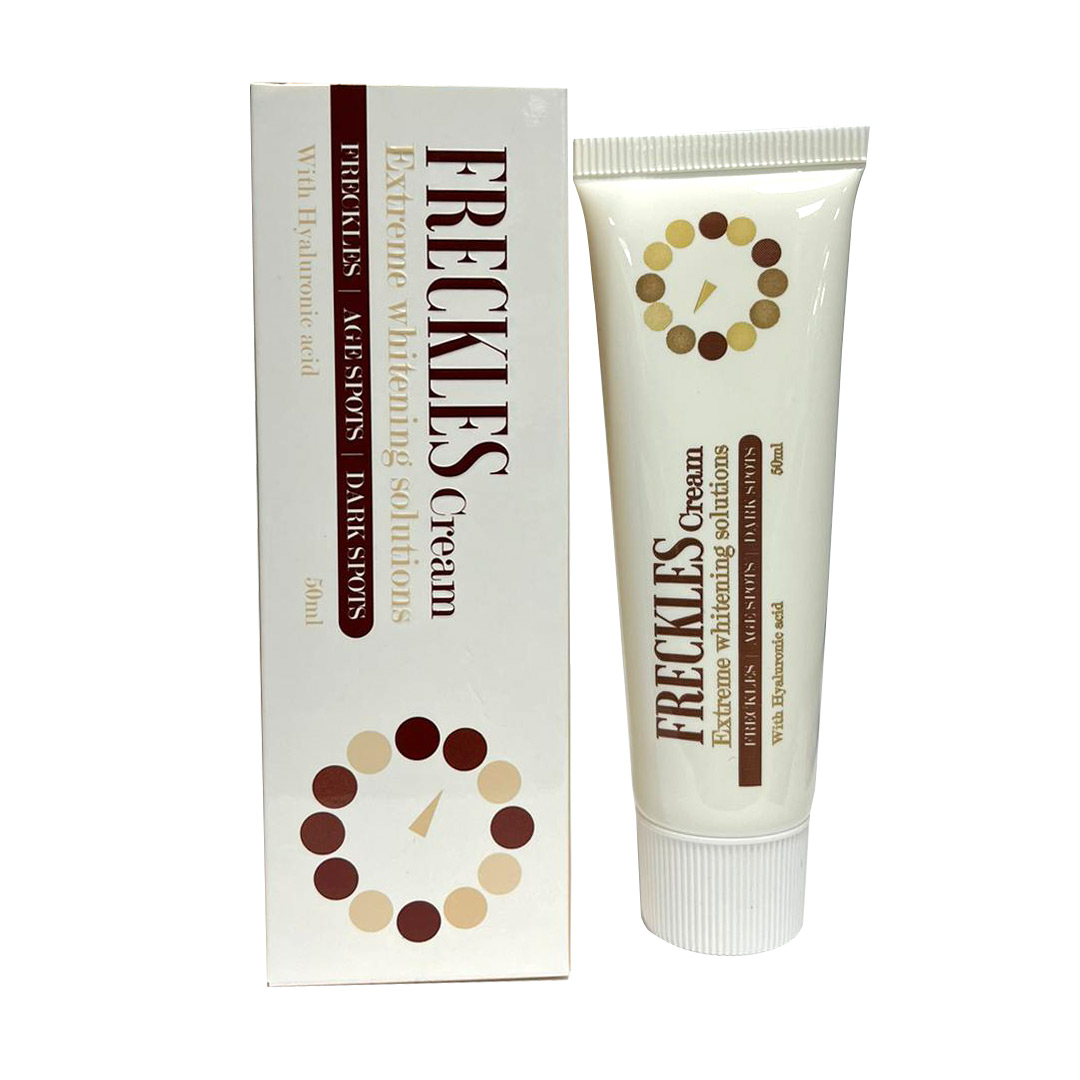 Freckles Whitening Dark Spot Cream 50ml - Femigiene Available at Online Family Pharmacy Qatar Doha