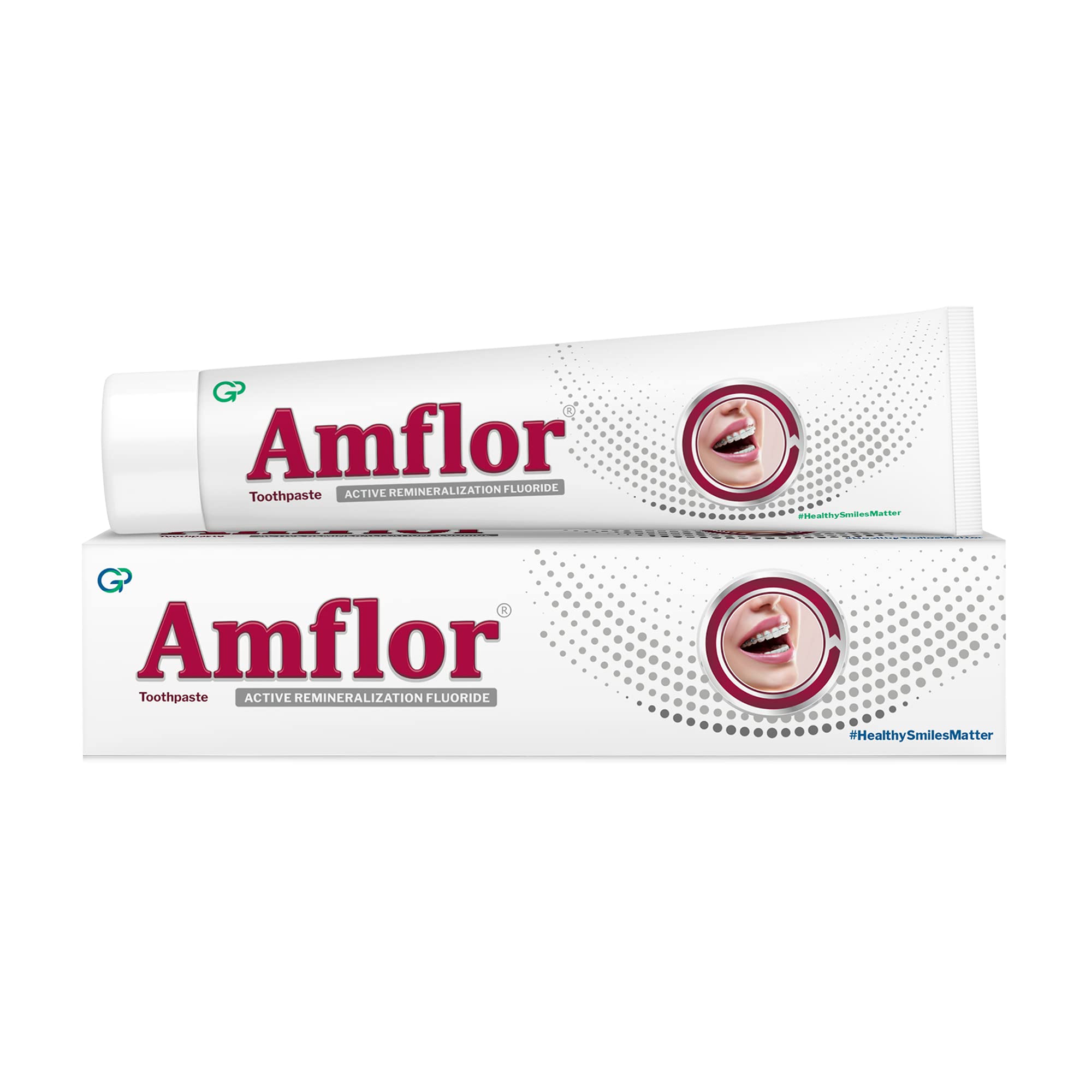 buy online Amflor Toothpaste 70gm -global Health 1  Qatar Doha