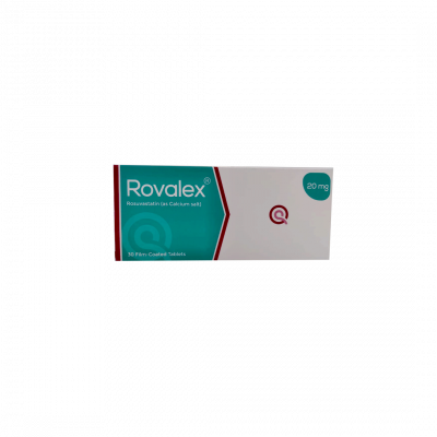 shop now Rovalex 20 Mg Tablet 30'S  Available at Online  Pharmacy Qatar Doha 