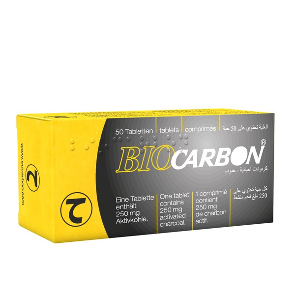 buy online Biocarbon Tab 50's   Qatar Doha