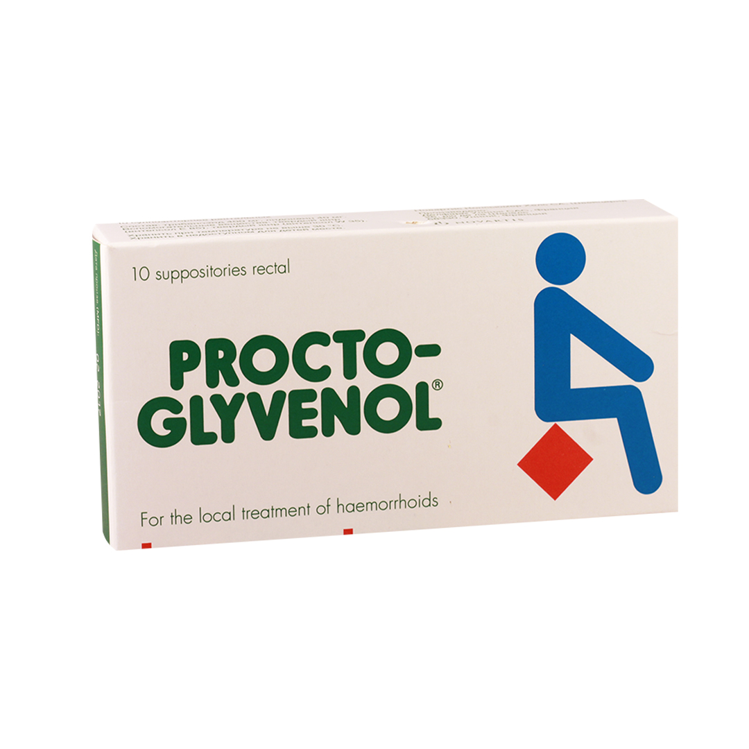 buy online Procto Glyvenol Suppository 10's   Qatar Doha