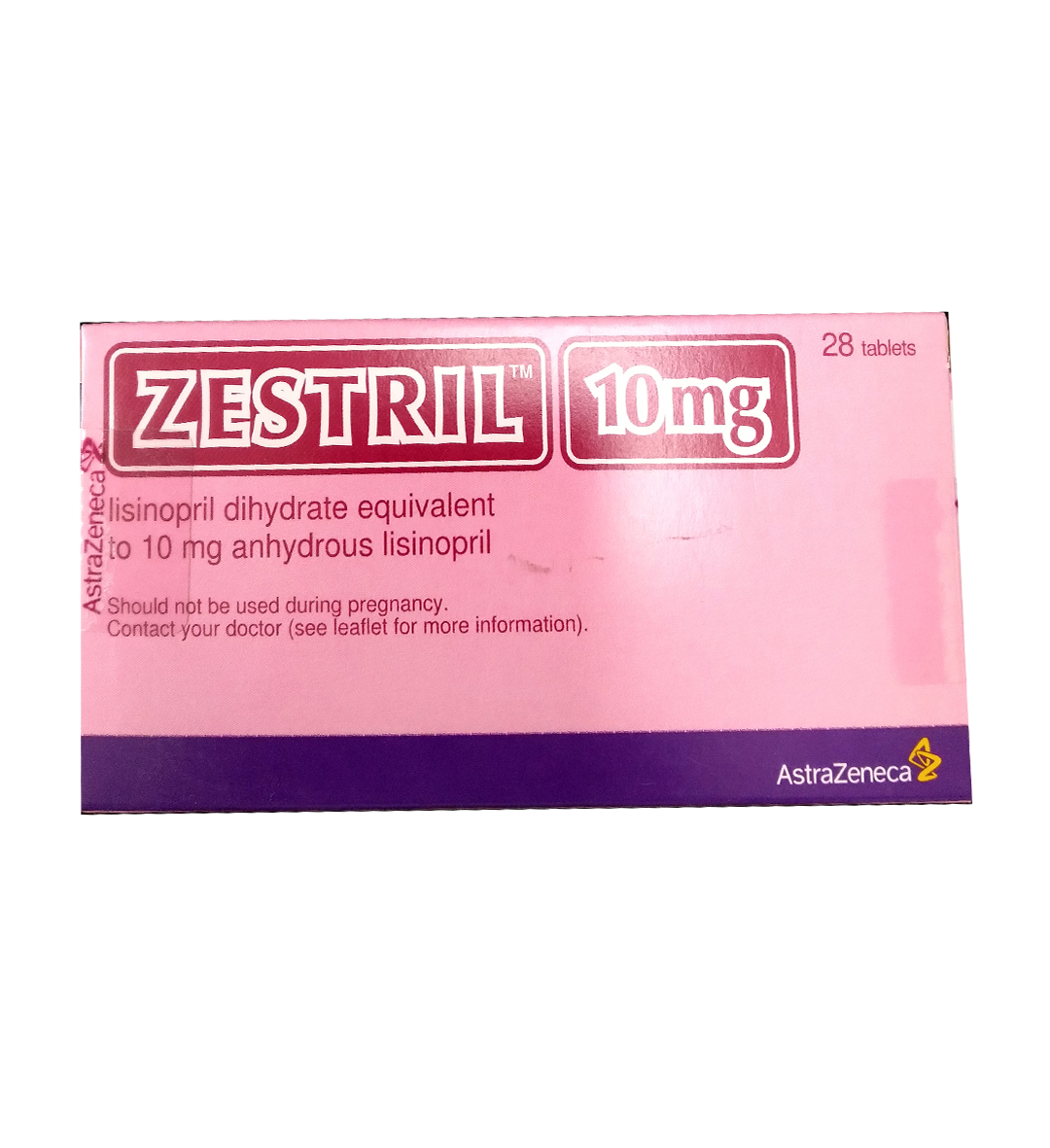 buy online Zestril 10mg Tablet 28's   Qatar Doha