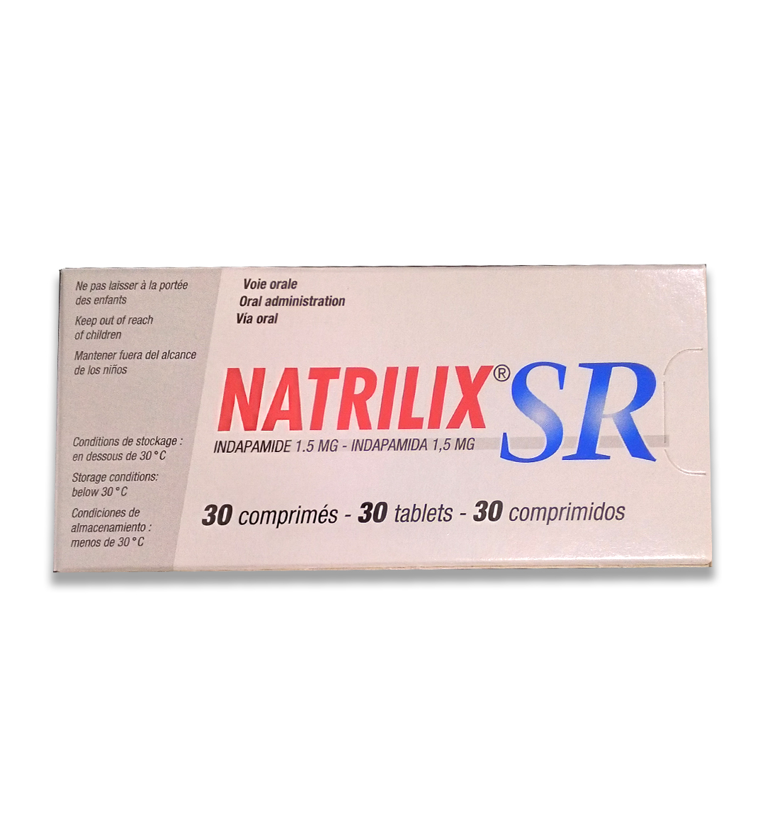 buy online Natrilix Sr Tablet 30's   Qatar Doha