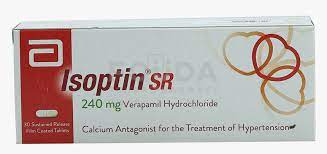 buy online Isoptin Sr 240mg Tablet 20's   Qatar Doha