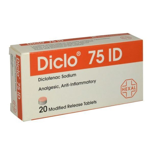 buy online Diclo Tablet [75mg] 20's   Qatar Doha