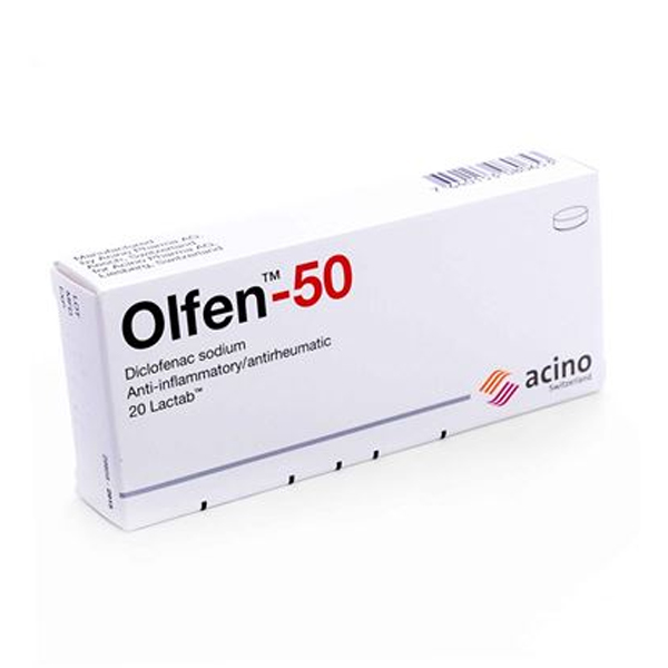 buy online Olfen [50mg] Tablet 20's   Qatar Doha