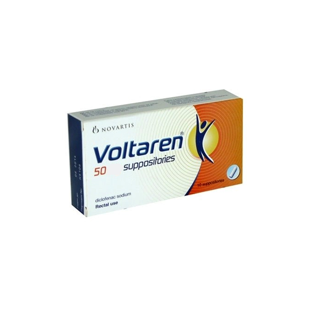 buy online Voltaren [50mg] Suppository 10's   Qatar Doha