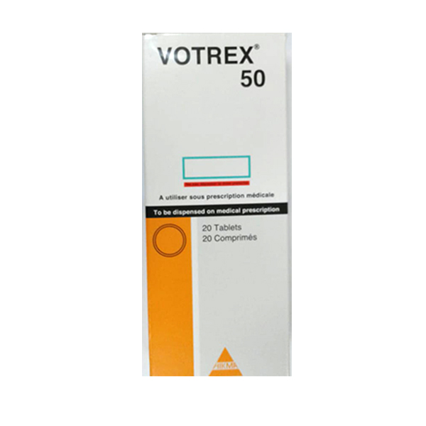 buy online Votrex Tablet [50mg] 20's   Qatar Doha