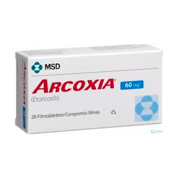 buy online Arcoxia 60mg Tablet 28's   Qatar Doha