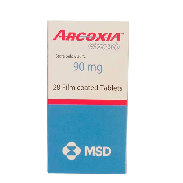 buy online Arcoxia 90mg Tablet 28's   Qatar Doha