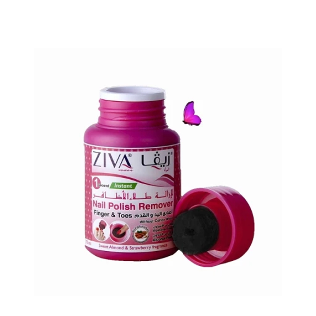 Nail Polish Remover Solution 75Ml #Ziva product available at family pharmacy online buy now at qatar doha
