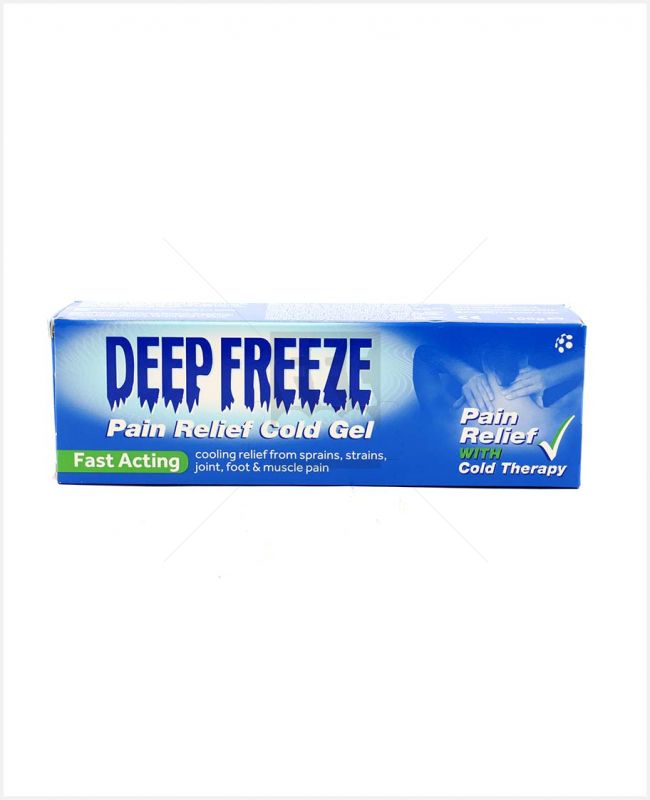 Deep Freeze Cold Gel 100gm product available at family pharmacy online buy now at qatar doha
