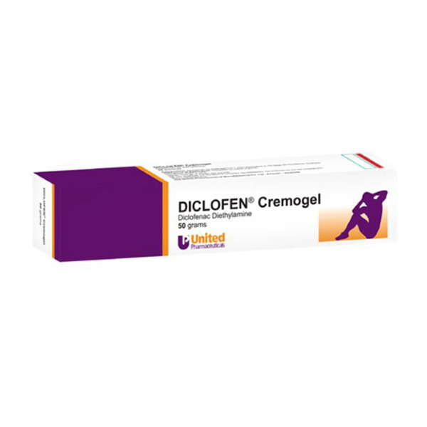 Diclofen Cremogel 50gm product available at family pharmacy online buy now at qatar doha
