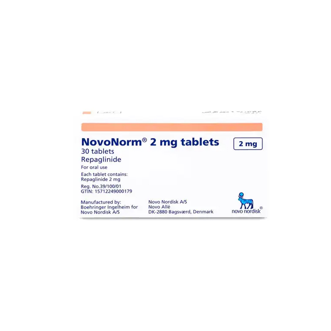 buy online Novonorm 2mg 30 Tab   Qatar Doha
