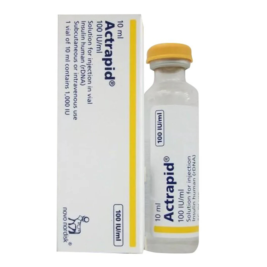 Actrapid Hm 100iu/ml Insulin product available at family pharmacy online buy now at qatar doha
