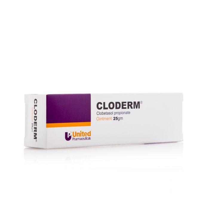Cloderm Ointment 25gm product available at family pharmacy online buy now at qatar doha