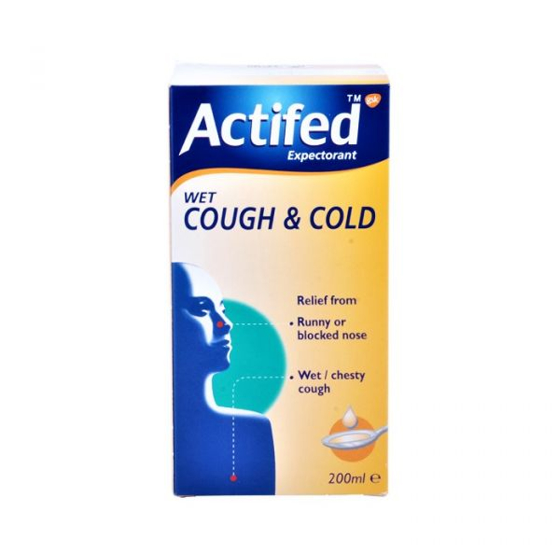 buy online Actifed [Cough & Cold] Expectorant 200Ml   Qatar Doha