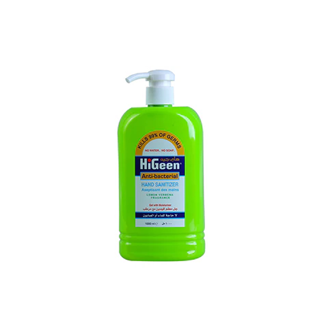 Higeen Hand Sanitizer Lemon 1000ml product available at family pharmacy online buy now at qatar doha
