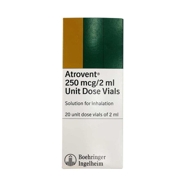 Atrovent 250mcg Unit Dose Vials 20.s product available at family pharmacy online buy now at qatar doha
