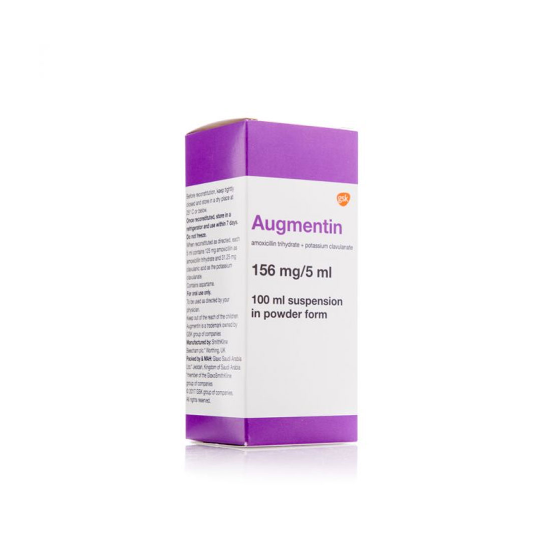 buy online Augmentin [156Mg] Syrup 100Ml   Qatar Doha