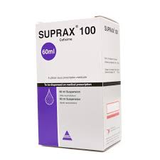 Suprax 100mg Suspension 60ml product available at family pharmacy online buy now at qatar doha