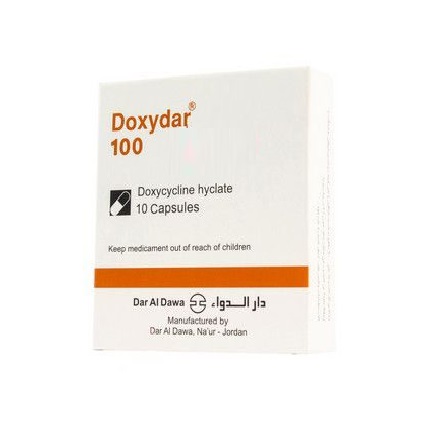 Doxydar 100mg Capsule 8.s product available at family pharmacy online buy now at qatar doha
