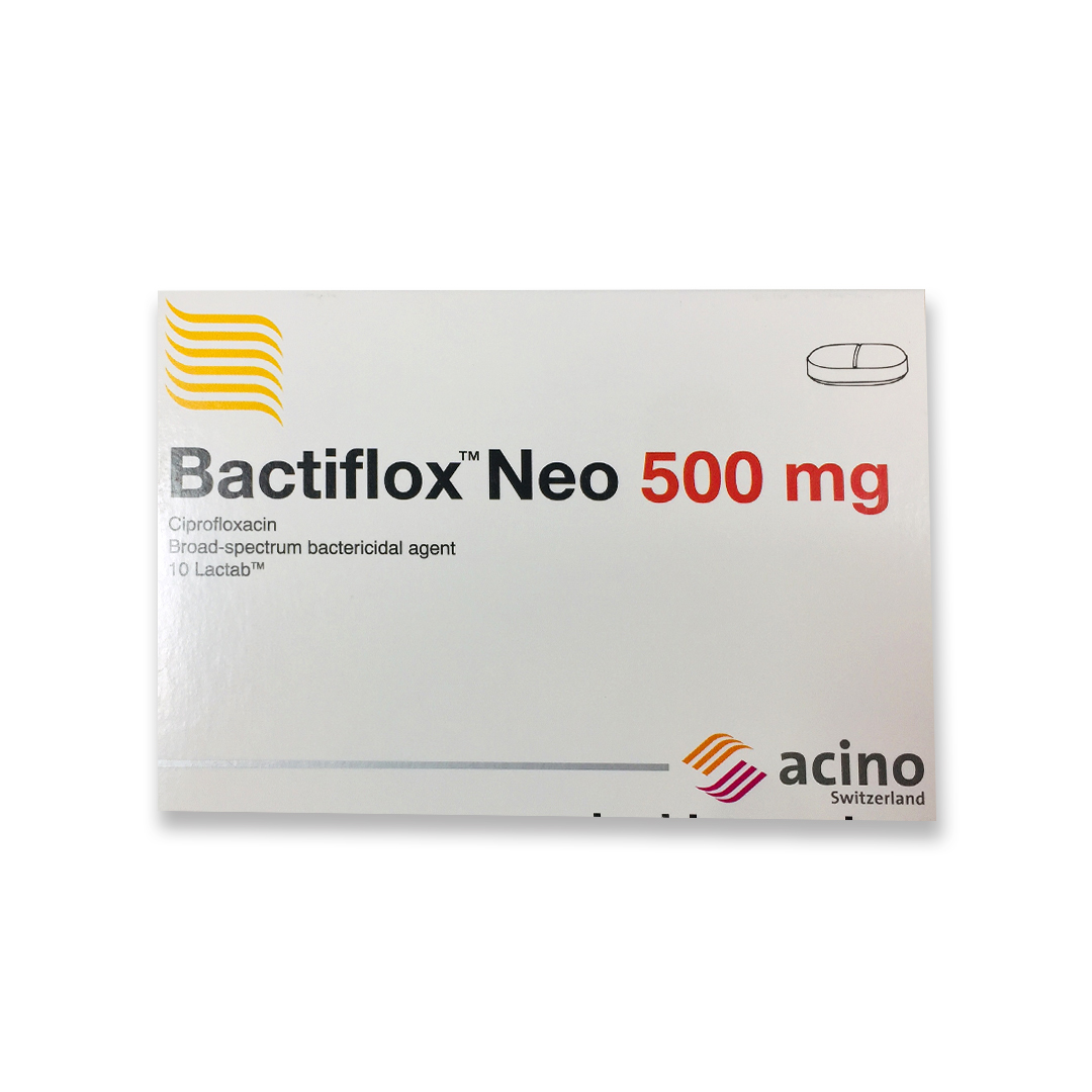 Bactiflox 500mg Tablet 10.s product available at family pharmacy online buy now at qatar doha