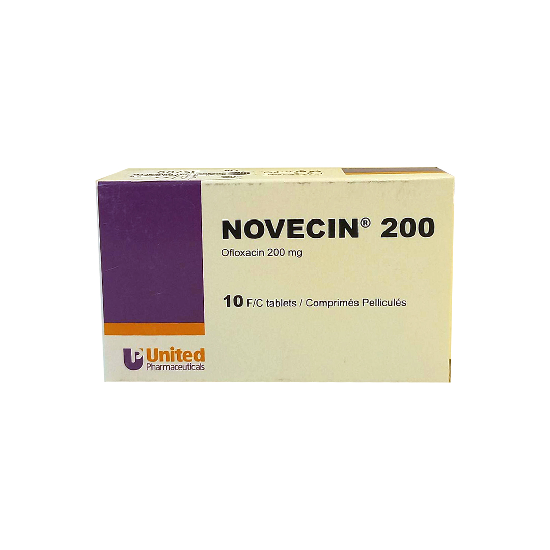 Novecin 200 Mgtablet 10.s product available at family pharmacy online buy now at qatar doha