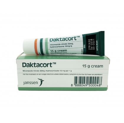 Daktacort Cream 15gm product available at family pharmacy online buy now at qatar doha