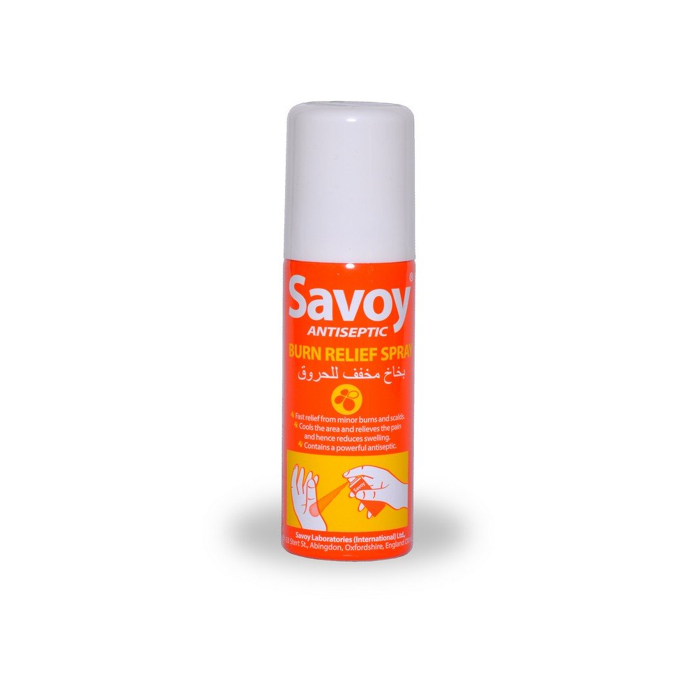 Savoy Burn Spray 50ml product available at family pharmacy online buy now at qatar doha