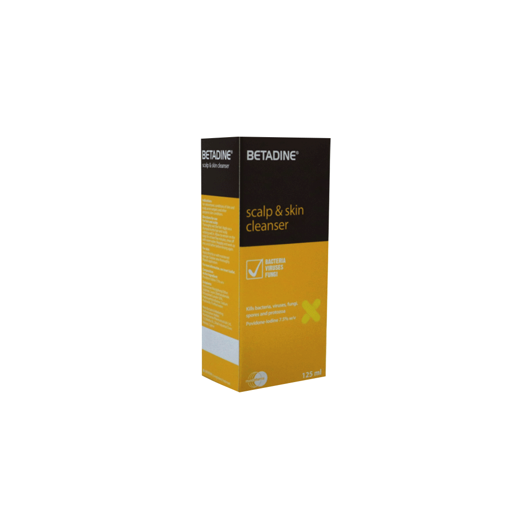 buy online Betadine Cleanser [Scalp & Skin] 125Ml   Qatar Doha