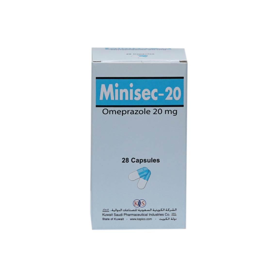 Minisec 20 Capsule 14.s product available at family pharmacy online buy now at qatar doha