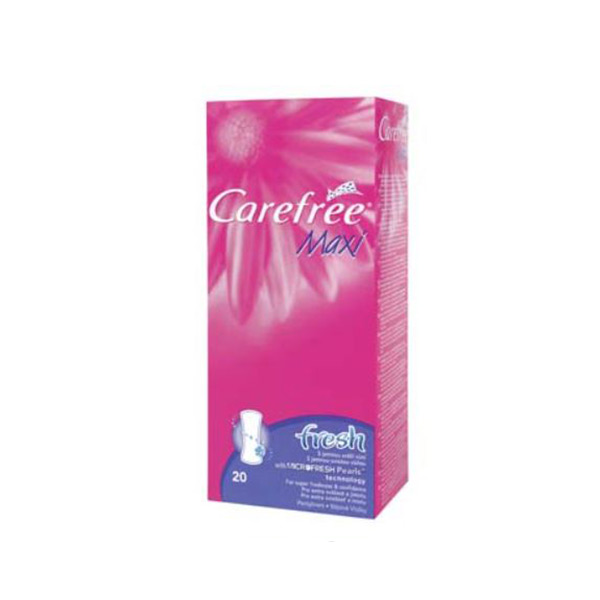 Carefree Maxi Fresh 20'S product available at family pharmacy online buy now at qatar doha