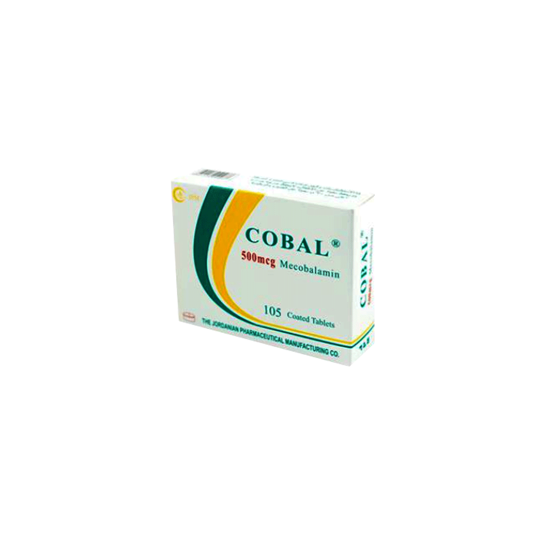 Cobal 500mcg Tablet 105.s product available at family pharmacy online buy now at qatar doha