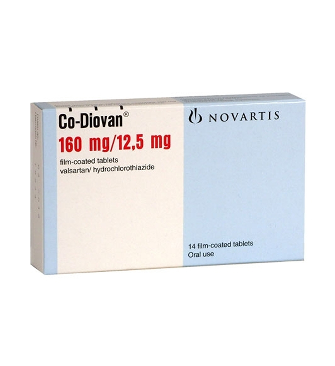 buy online Co Diovan 160/12.5mg Tablet 28's   Qatar Doha