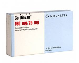 buy online Co Diovan 160/25mg Tablet 28's   Qatar Doha