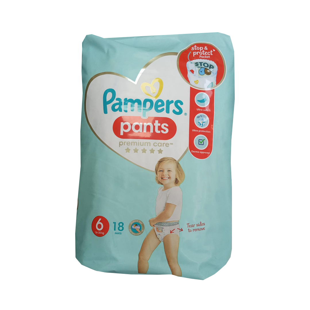 buy online Pampers Pc Pants S6(16-20)Kg 18'S 1  Qatar Doha
